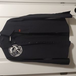 Diesel men's long sleeve slim fit shirt M